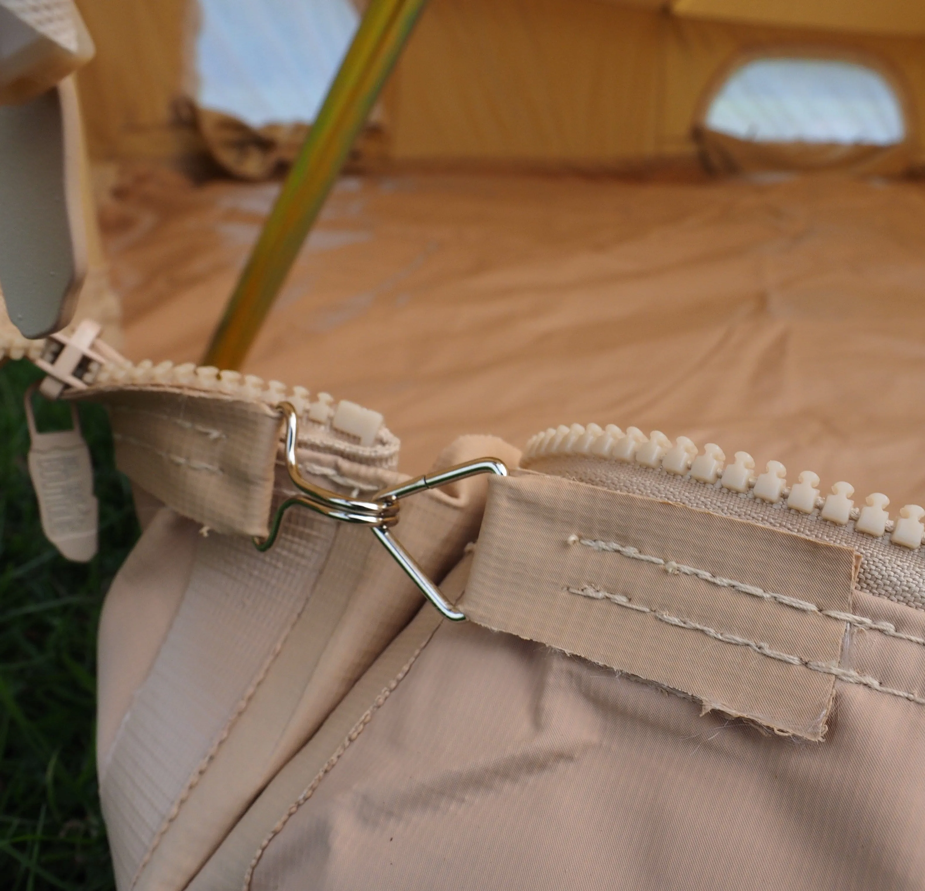 3m Bell Tent 285gsm 100% Natural Canvas