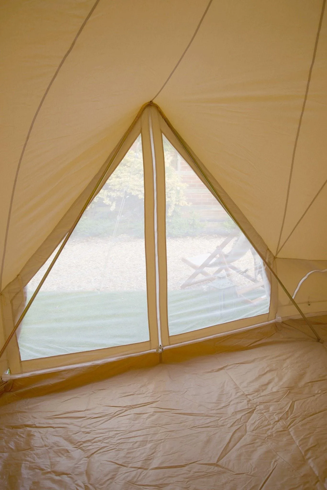 3m Bell Tent 285gsm 100% Natural Canvas