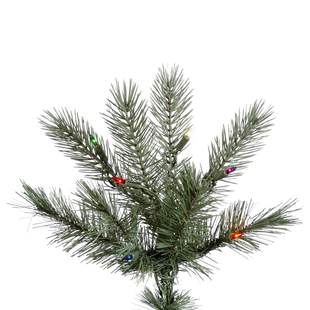 4.5' Cashmere Pine Artificial Christmas Tree Multi-Colored Dura-Lit Lights