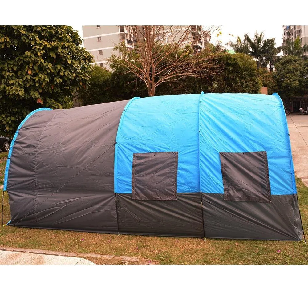 5-8 Person Large Waterproof Tunnel Tent House For Outdoor Camping