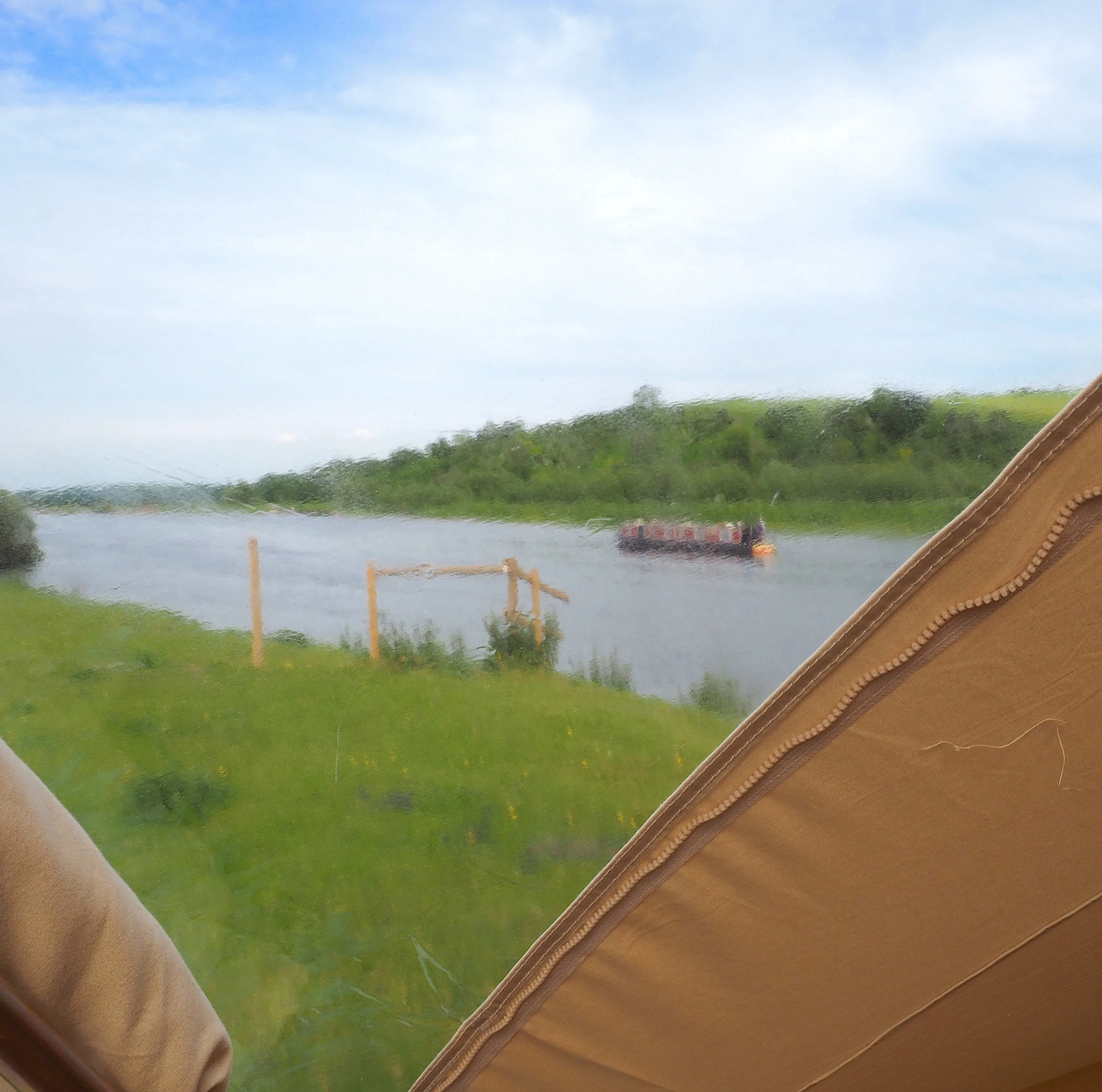 5m Bell Tent 'Stargazer' 285gsm 100% Natural Canvas