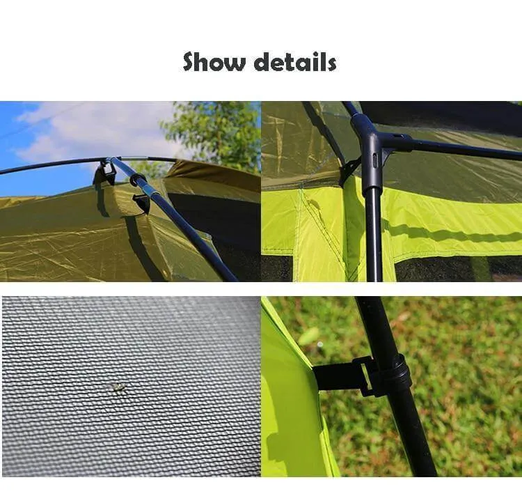 8-12 Person Ultra-Large Double Layer Gazebo Tent