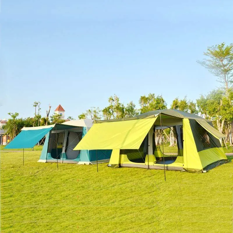 8-12 Person Ultra-Large Double Layer Gazebo Tent