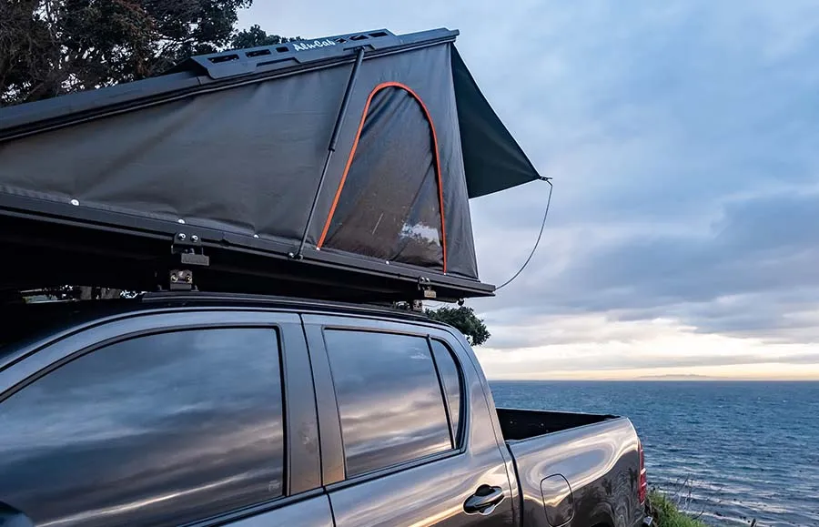 ALU-CAB LT-50 LIGHTWEIGHT ROOFTOP TENT AND ACCESSORIES