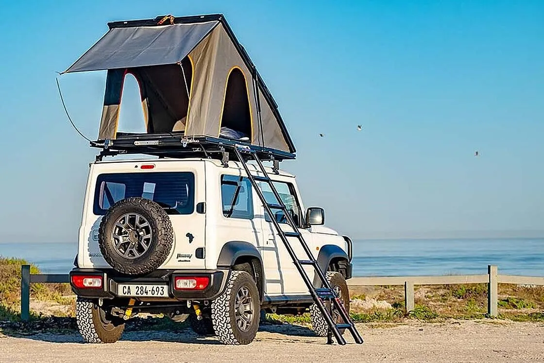 ALU-CAB LT-50 LIGHTWEIGHT ROOFTOP TENT AND ACCESSORIES