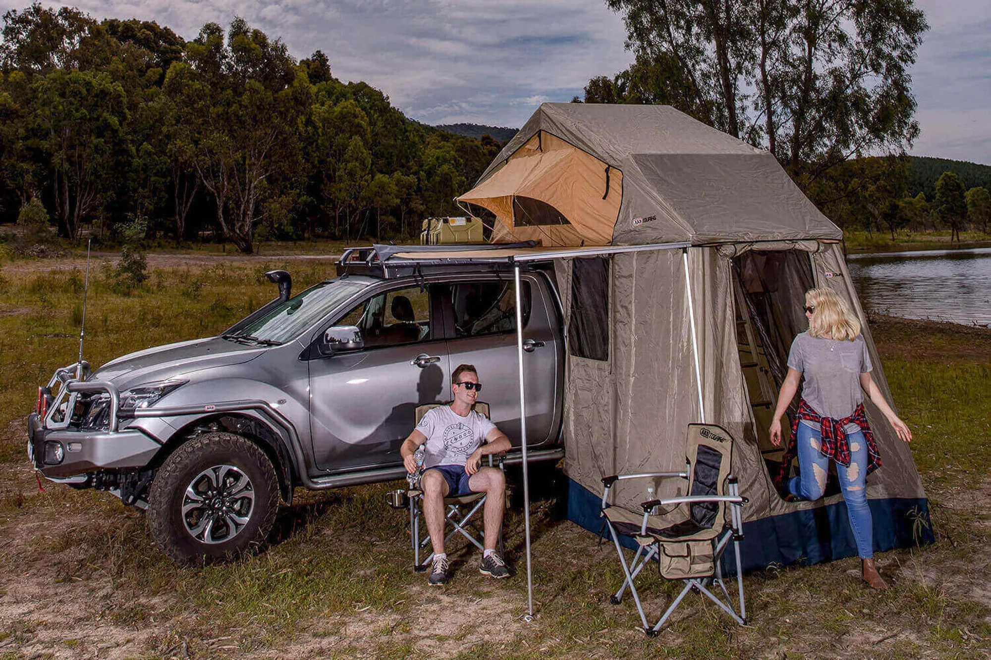 ARB 4X4 | Simpson III Rooftop Tent With Annex (803804)