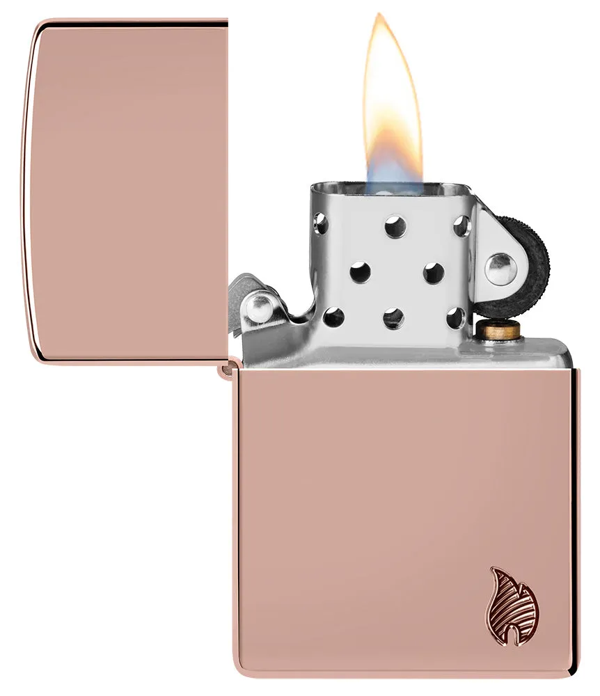 Armor® Rose Gold Flame Design