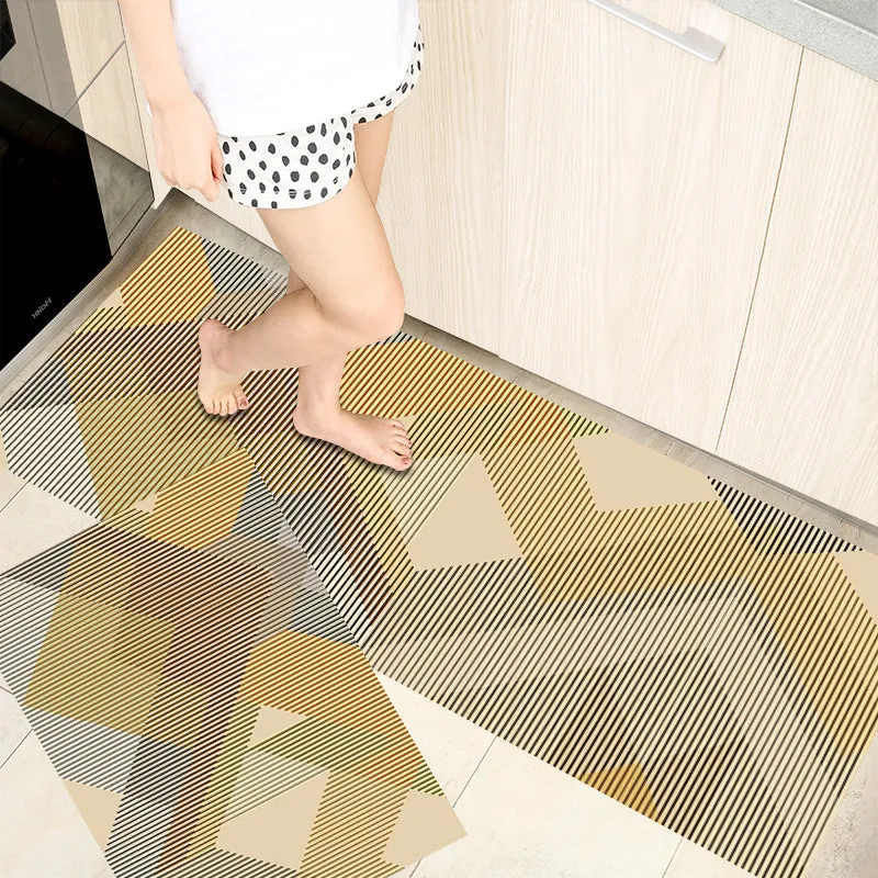 Bathroom Absorbent Kitchen Floor Mats Bathroom Door Mats Home Mats, No slip bottom