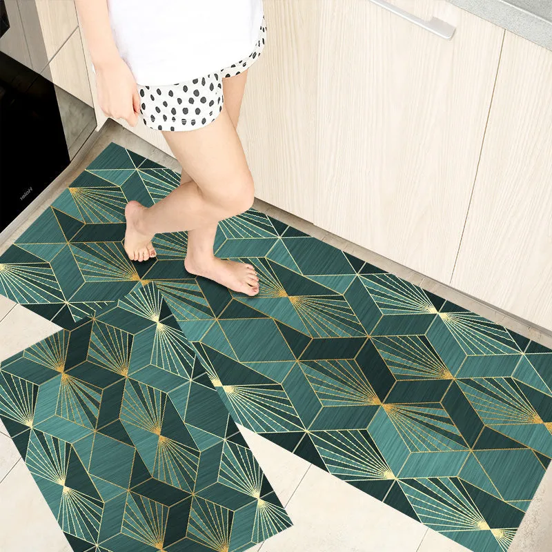 Bathroom Absorbent Kitchen Floor Mats Bathroom Door Mats Home Mats, No slip bottom