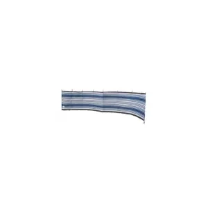 Blue Diamond 9 Pole Navy Burgundy Contemporary Stripe Windbreak