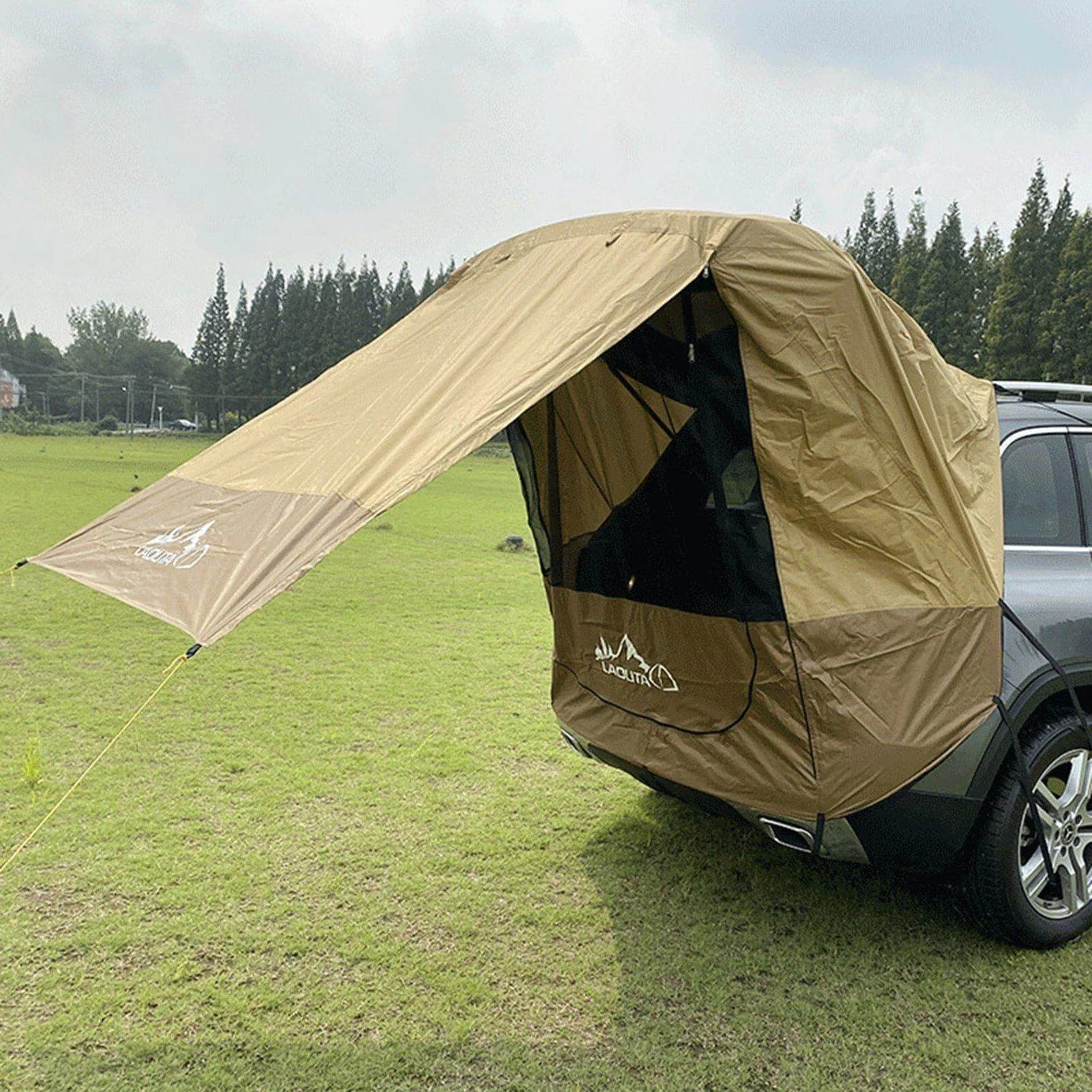 Camping Waterproof Car Sunshade Trunk Tent