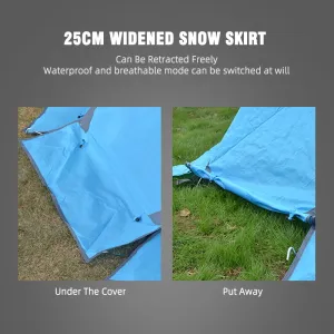 cozy Tent,2 Person Pole Tent'' Person Pole Tent Winter Tent Pole Tent Snowfield Waterproof Tent Winter Tent Tent ''snow