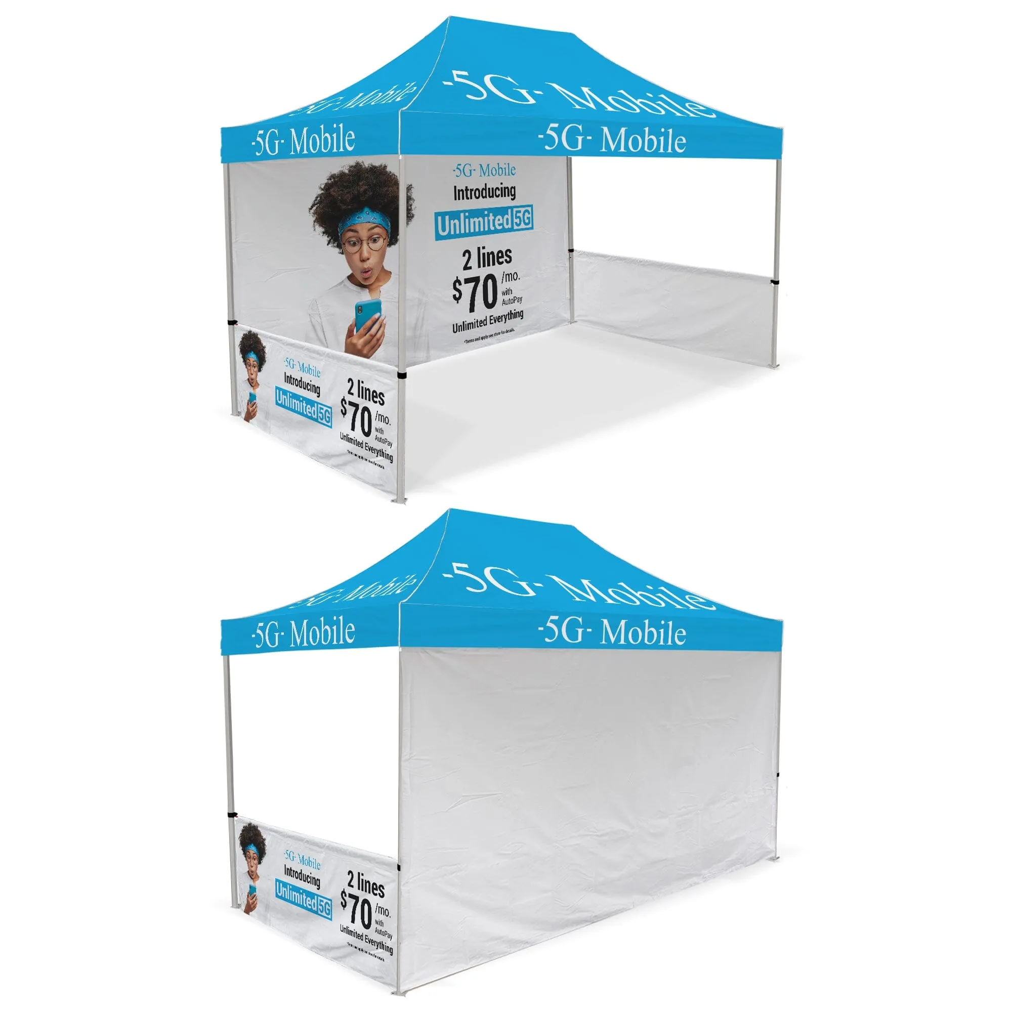 Custom Canopy Tent 10ft x 15ft