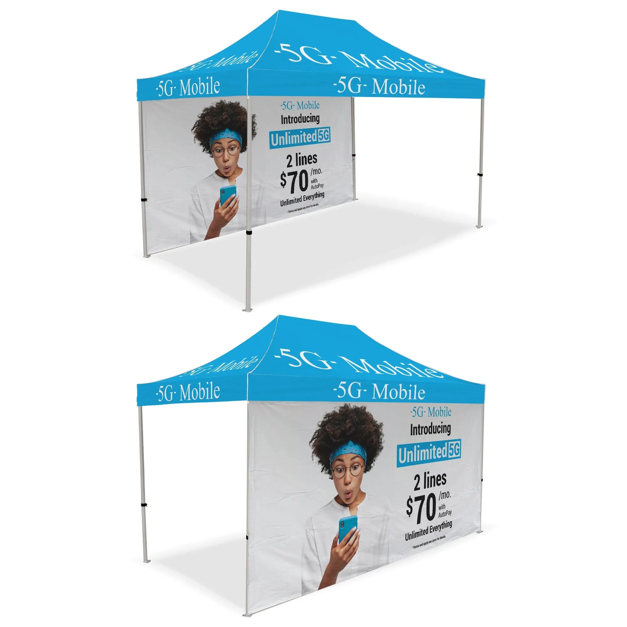 Custom Canopy Tent 10ft x 15ft