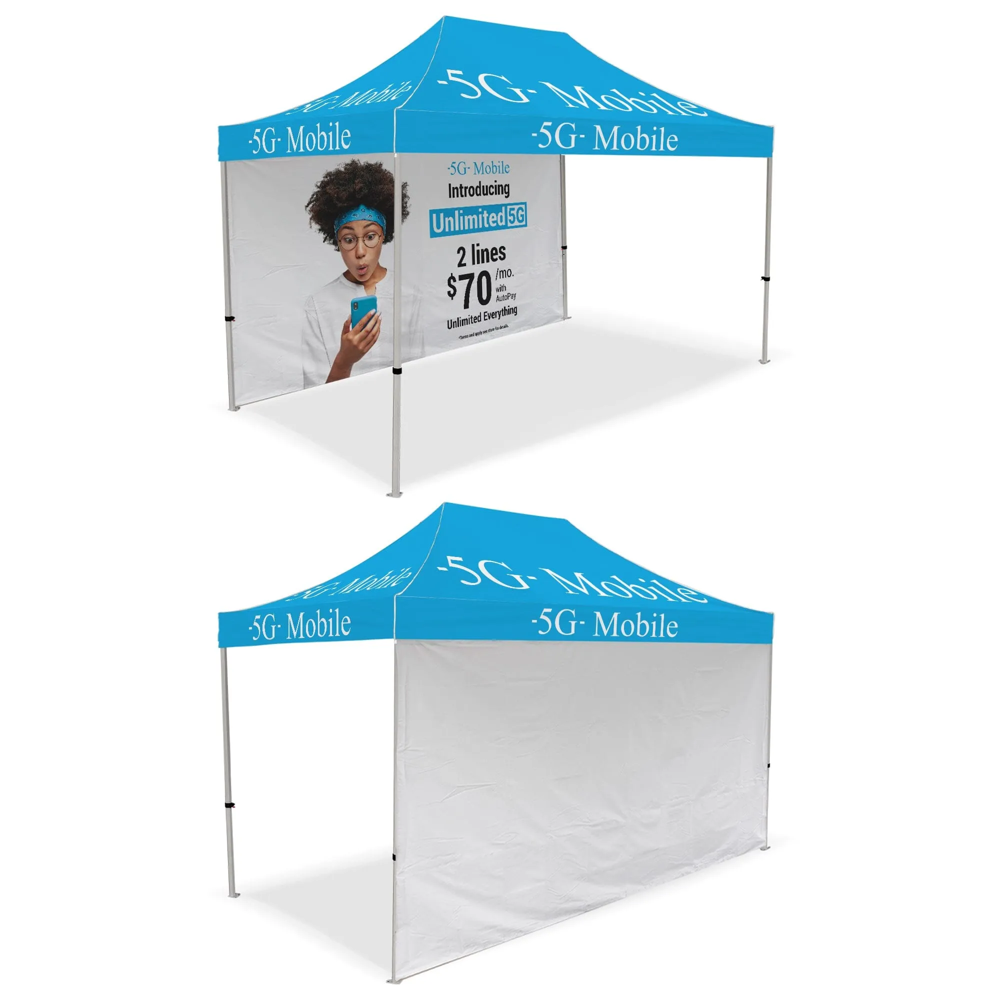 Custom Canopy Tent 10ft x 15ft