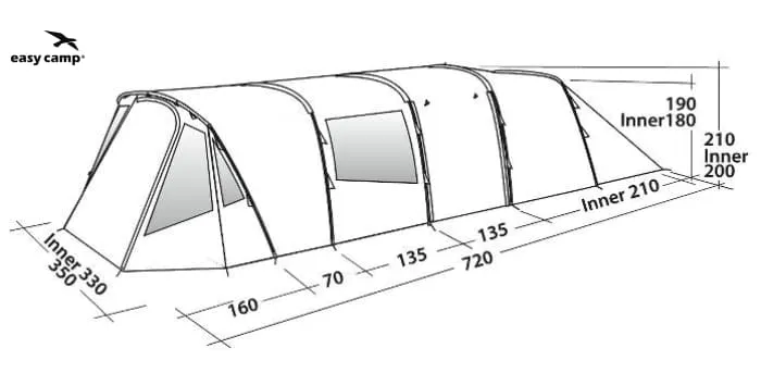 Easy Camp Palmdale 600 Lux