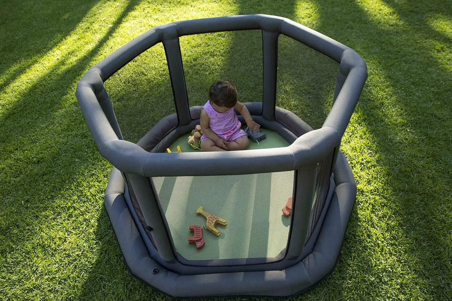 EverEarth®  SafetyCore™ Inflatable Baby Playard