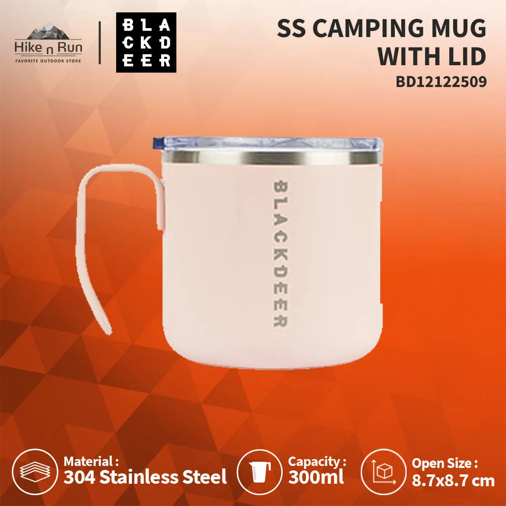 Gelas Serbaguna Blackdeer BD1212250 304 SS Mug With Lid