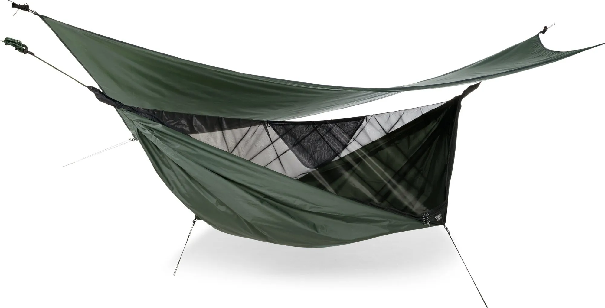 Hammock Expedition Asym Zip Hennessy Hammock, green