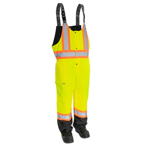 Hi viz winter waterproof lined overall