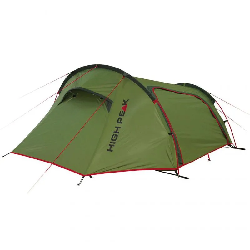 High Peak Sparrow Tent - Green/Red