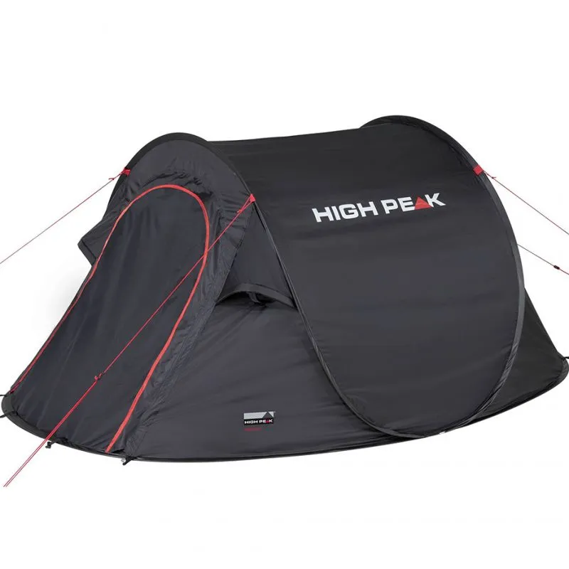 High Peak Vision 3 Tent - Black