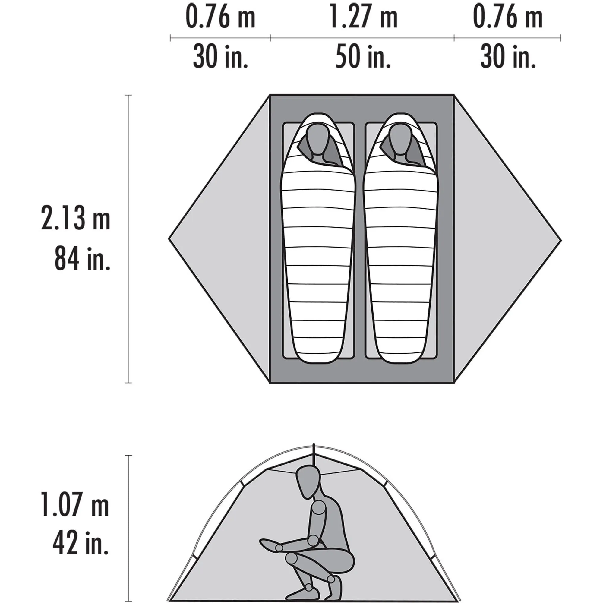 MSR Access 2-Person Backpacking Tent