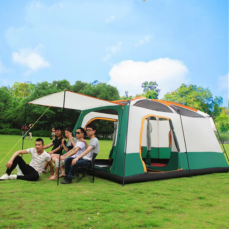 Multi-person Thickening Rain-proof Camping Portable Luxury Villa