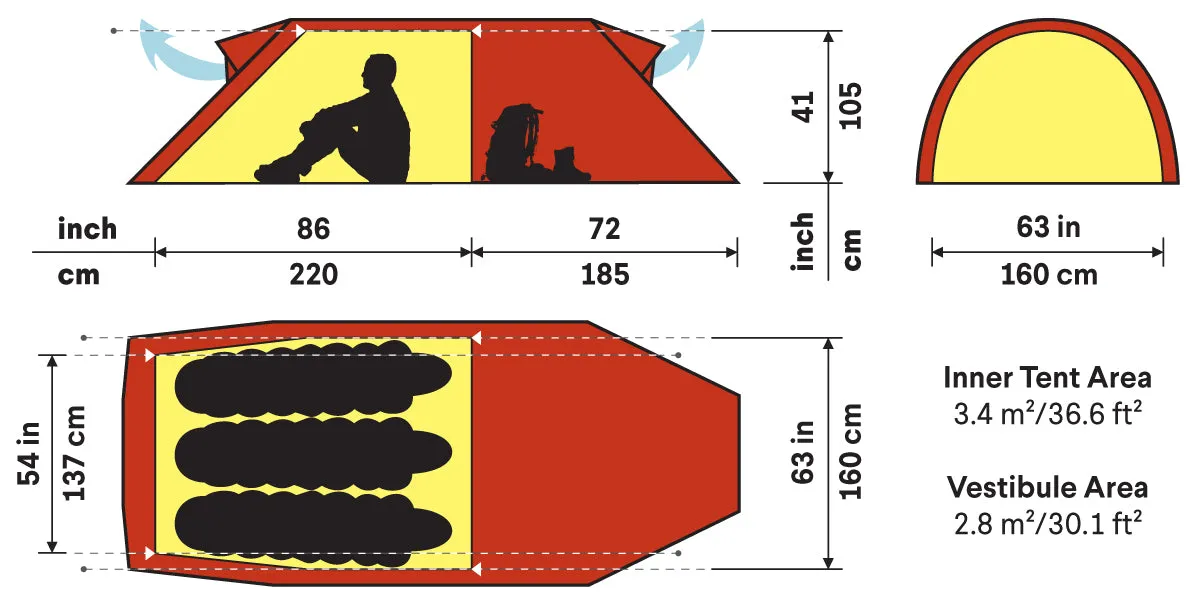 Nammatj 3 GT Tent