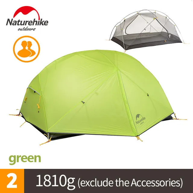 Naturehike Mongar  |  2 Man, 3 season lightweight camping tent