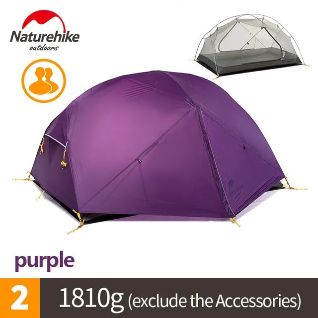 Naturehike Mongar  |  2 Man, 3 season lightweight camping tent