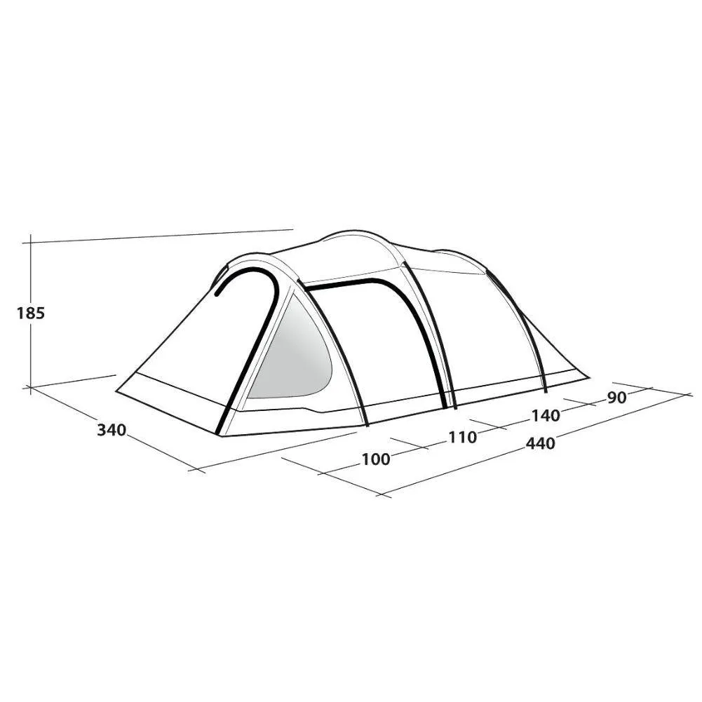 Outwell Tent Earth 5 - 5 Man Tunnel Tent