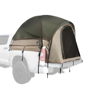 Overland Vehicle Systems LD TACT Truck Bed Tents - Tan Body & Green Rainfly