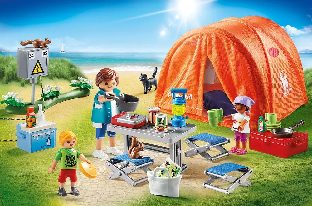 Playmobil 70089 Family Fun Family Camping Trip