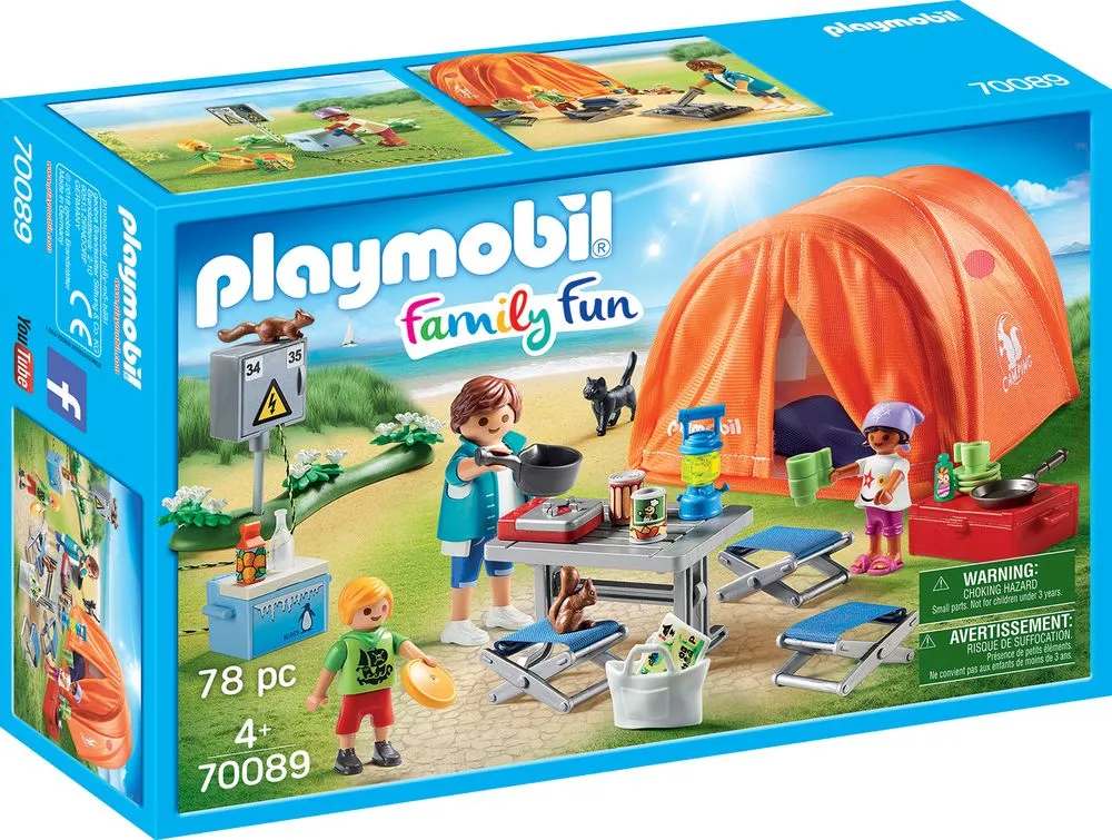 Playmobil 70089 Family Fun Family Camping Trip