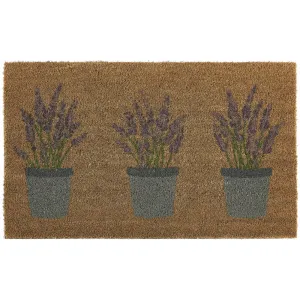 Printed Coir Lavender