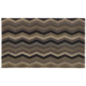 Printed Coir Ocean Zigzag