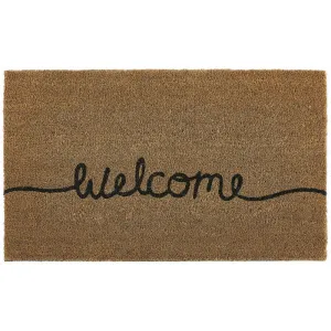 Printed Coir Welcome