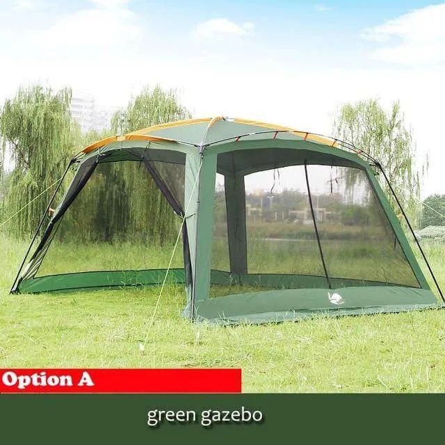 Rainproof Double Layer Sun-Shading Camping Tent