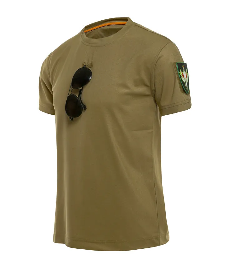 SPECIAL FORCES T-SHIRT TACTICAL SHORT SLEEVE ROUND NECK WIDE SPEED DRYING SHORT SLEEVE