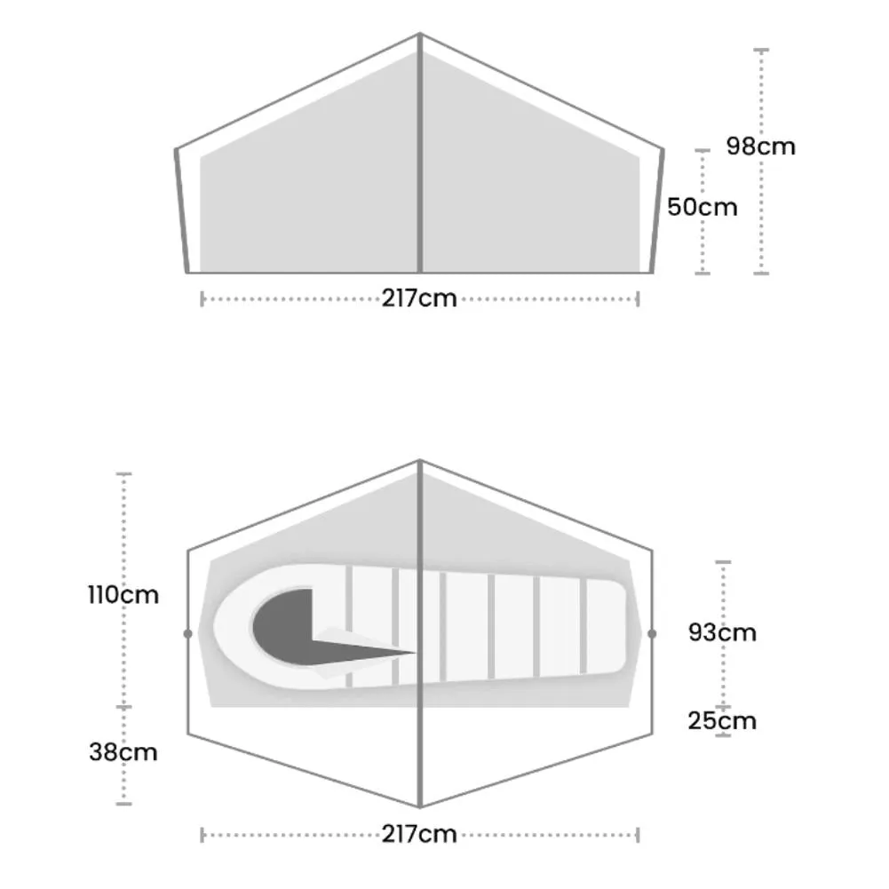 Terra Nova Laser Compact AS Tent - 1 Man Lightweight Tent