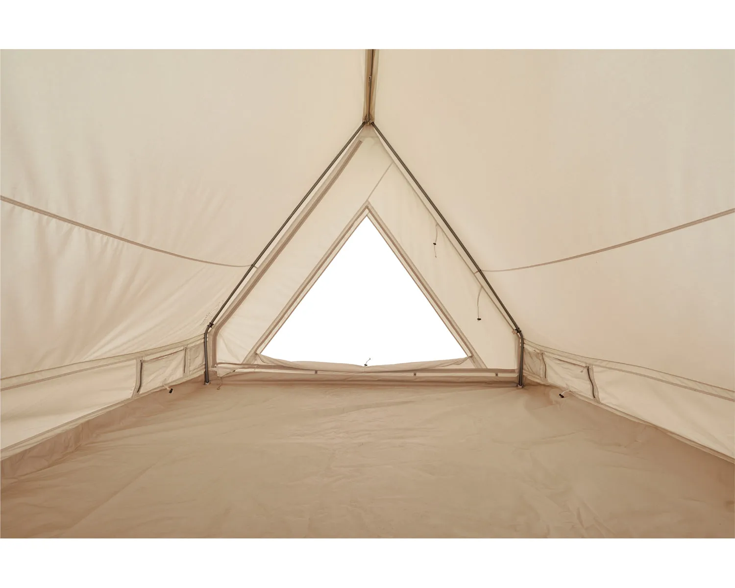 Vimur 5.6 m² glamping tent - 4 person - Natural