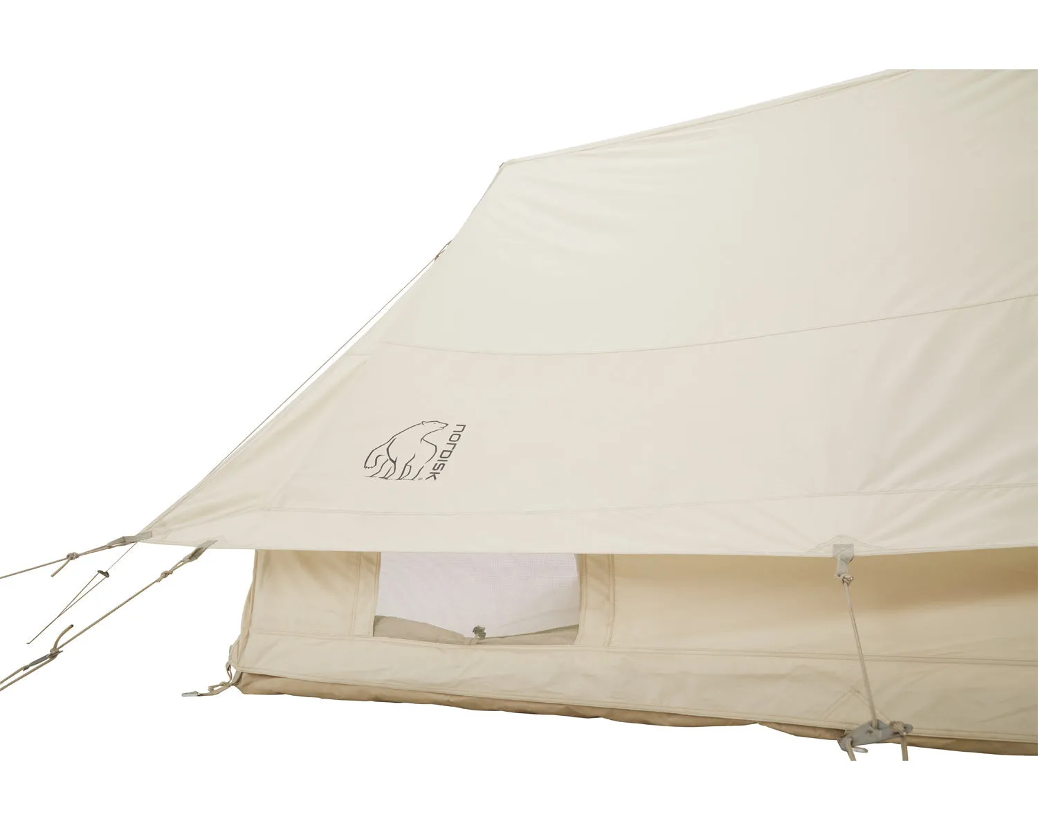 Vimur 5.6 m² glamping tent - 4 person - Natural