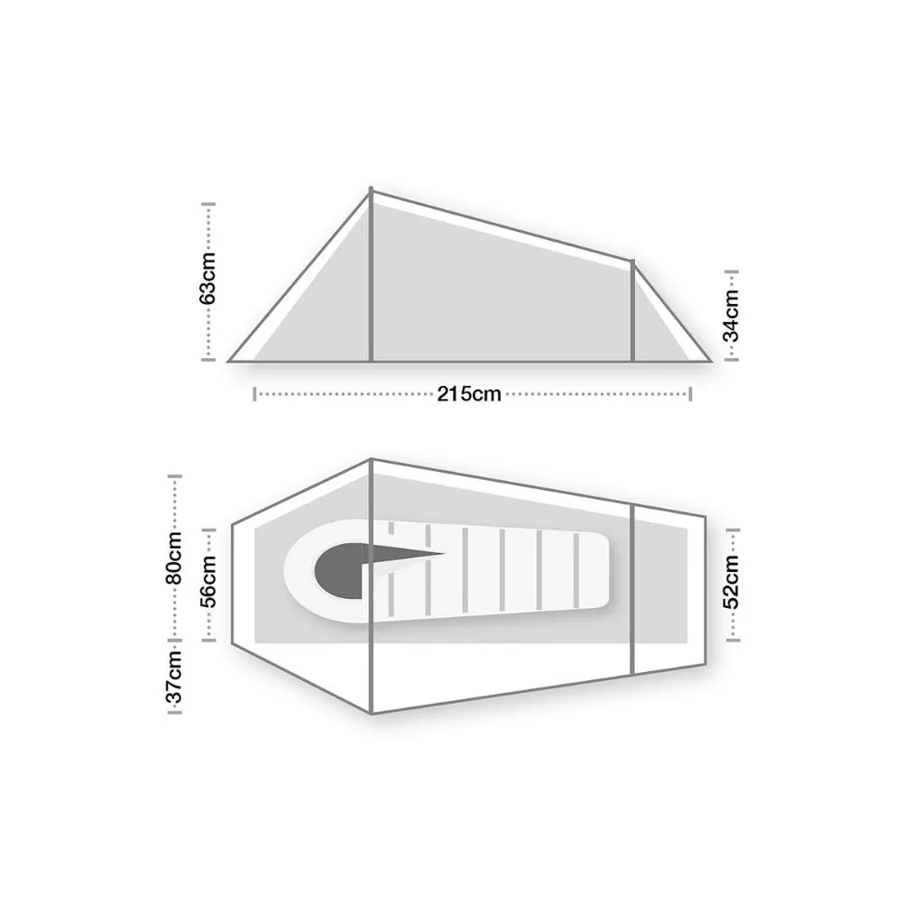 Wild Country Coshee Micro V2 Tent - 1 Man Tent