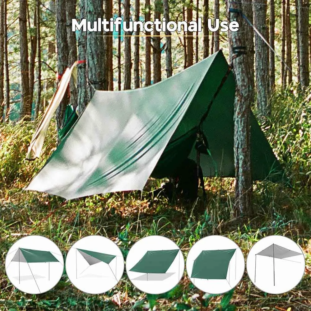 Yescom Camping Tarp Tent Footprint Shelter 10x13ft UV50  PU3,000mm